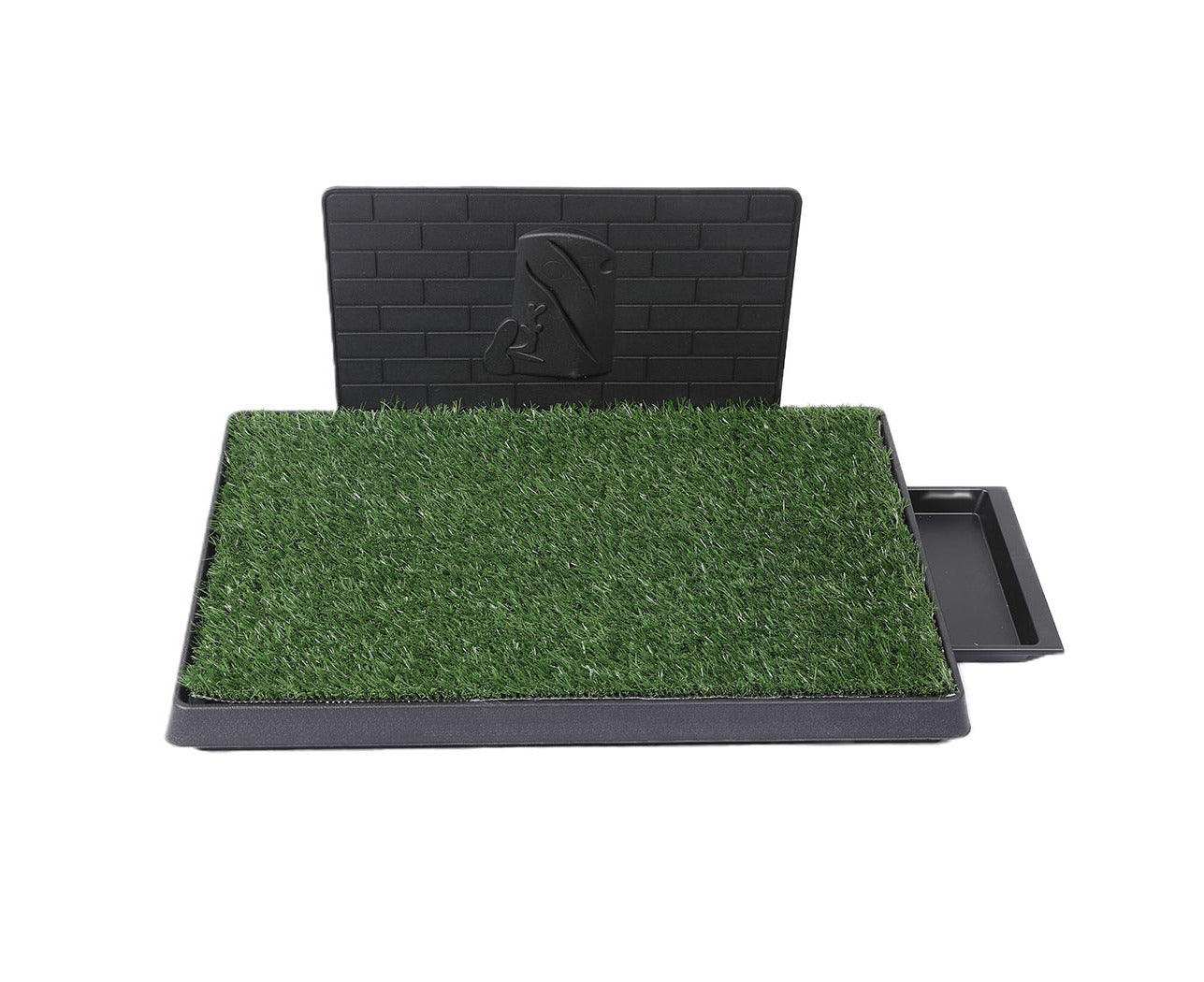 Indoor Dog Pet Grass Potty Training Portable Toilet Pad Tray Turf Mat Jumbo