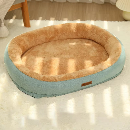 Cat Bed Dog Pet Bed Kennel Non-Slip Winter Warm Small Dog Kennel Sleeping Removed Washed Soft Puppy Cushion Cat Supplies