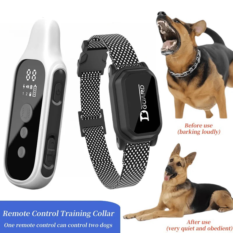 800M Digital Dog Training Collar Waterproof Rechargeable Remote Control Pet with LCD Display for All Size Shock Vibration Sound